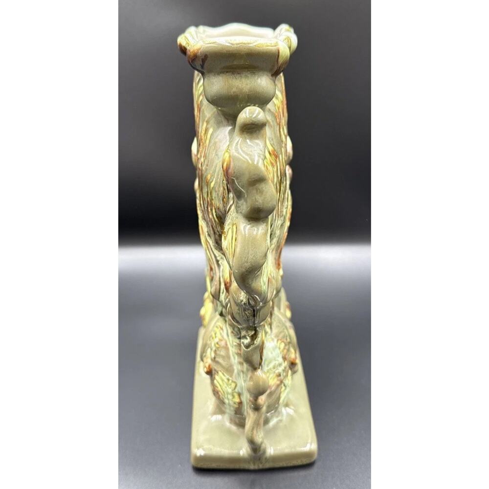 Vintage Royal Haeger Fish Vase Statue R742 Ed Blas Glaze Collection 11” Tall - Picture 5 of 9